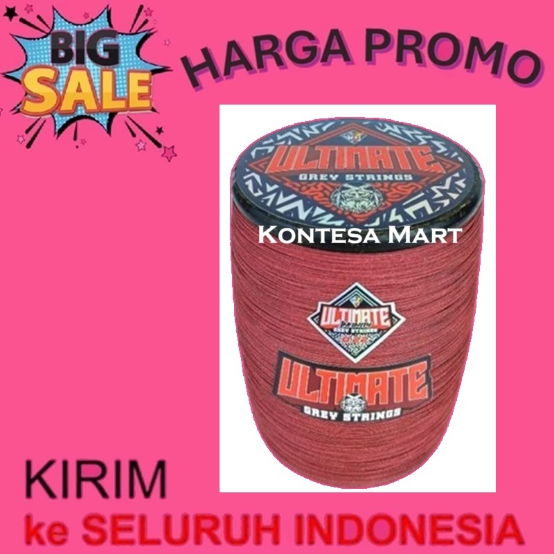 Senar Gelasan Ultimate Matot 0,22 Layangan Halus Super Tajam Benang 6000 Yard Kite Sukhoi Turnamen