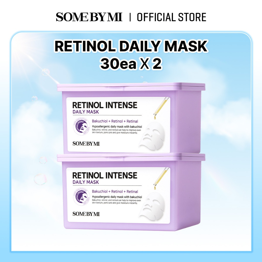 SOME BY MI RETINOL INTENSE DAILY MASK 30ea 2pcs set
