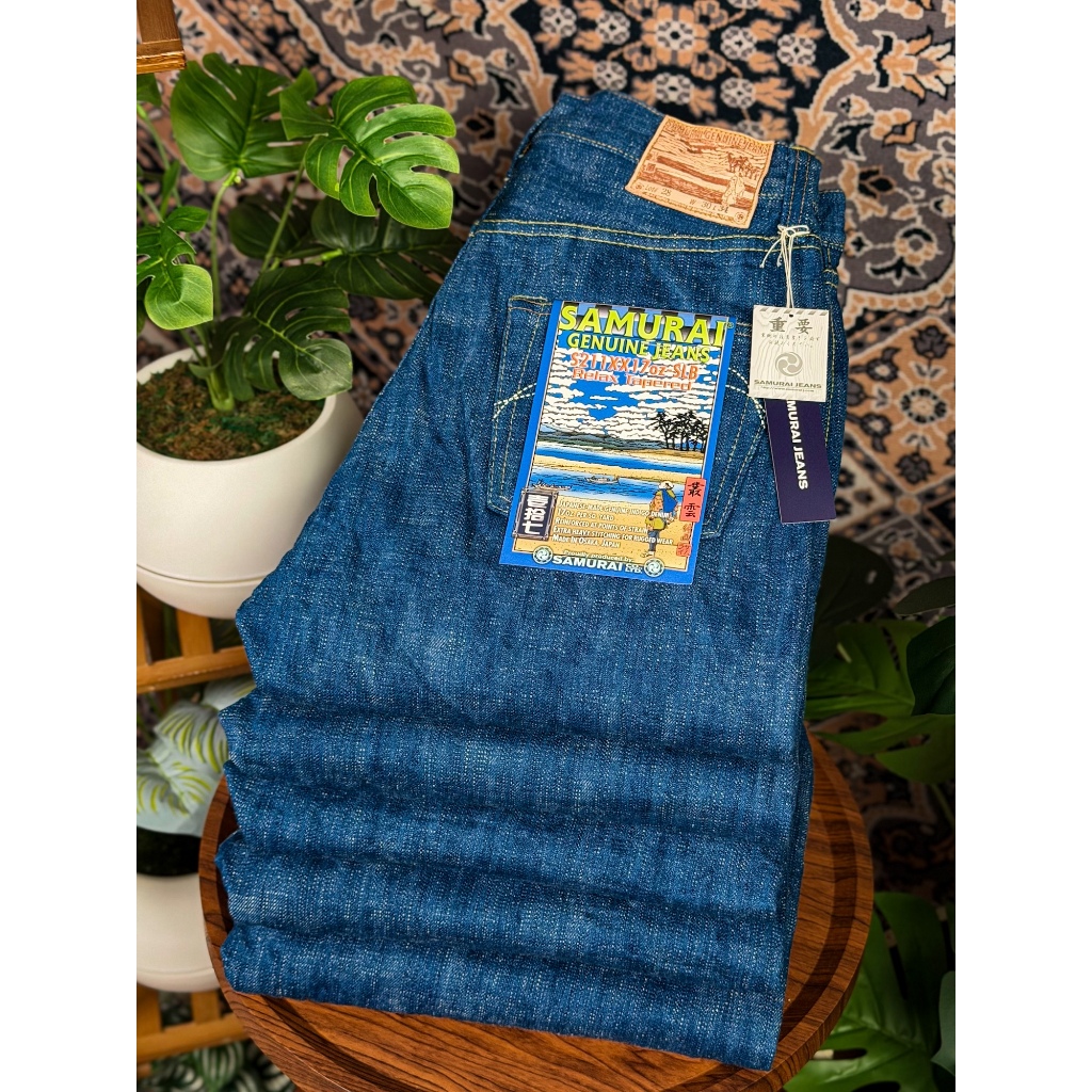 Samurai S211XX17oz-SLB 17oz “Murakumo” Extra Slub Relax Tapered Jeans