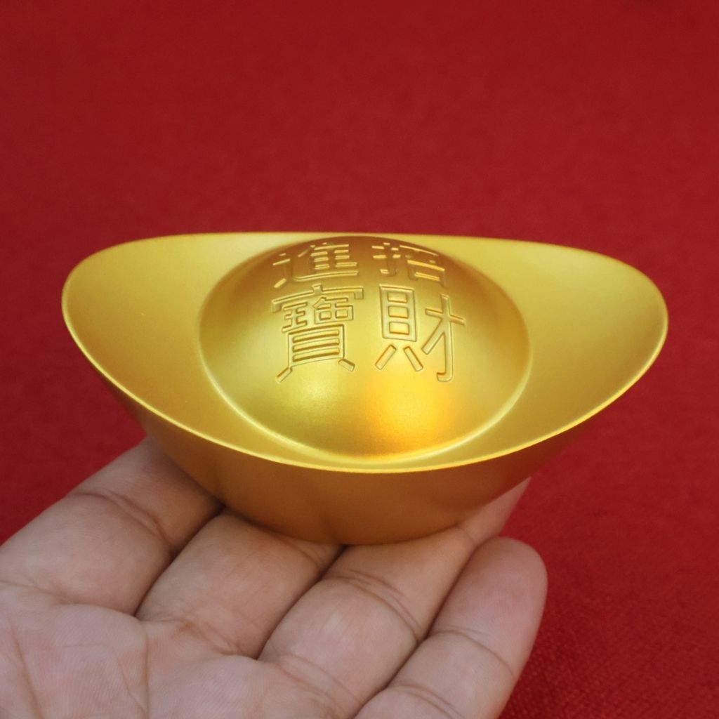 Yuanbao Emas Kuno Tiongkok Bertuah Penarik Rejeki