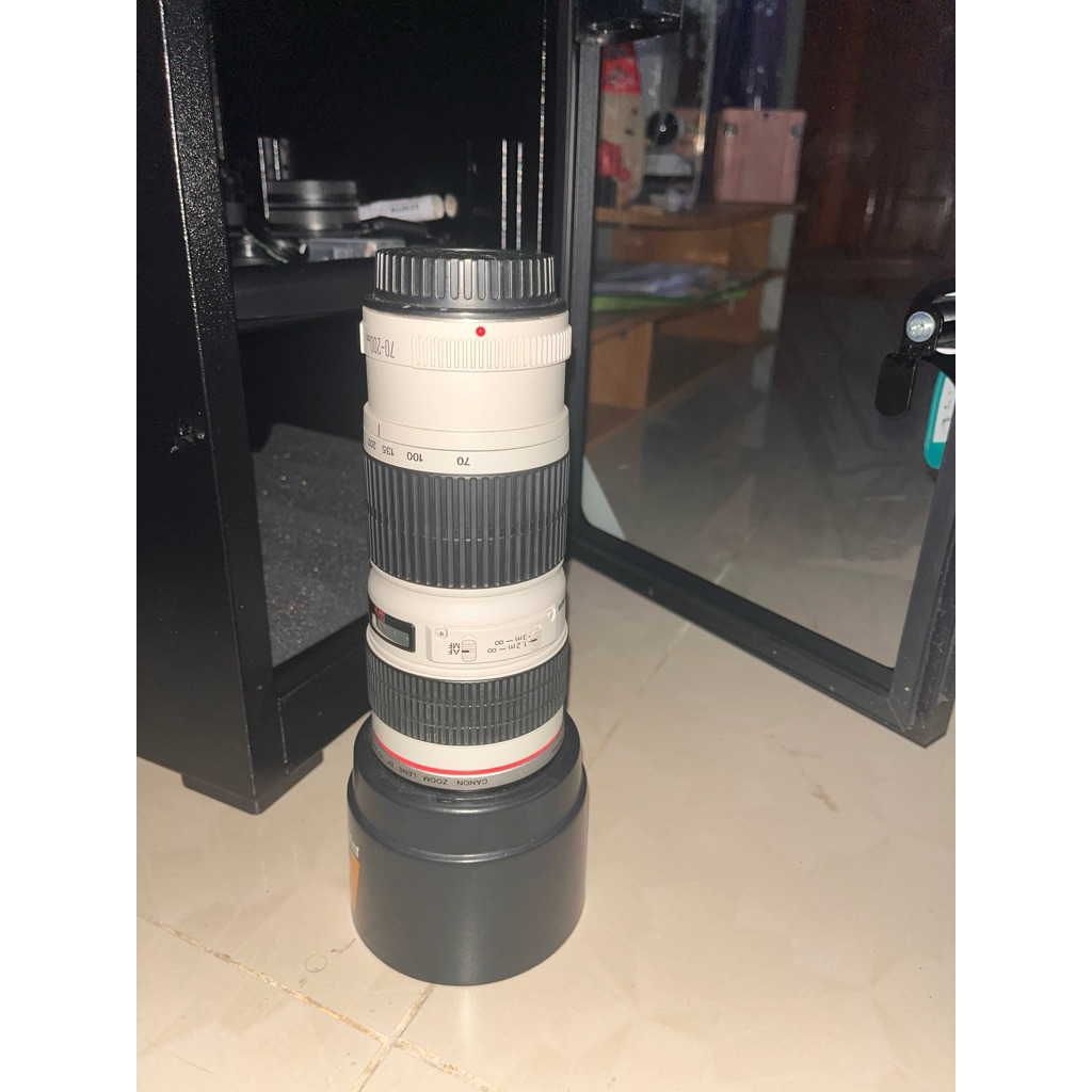 Lensa Tele Canon 70-200 f.4 Non IS