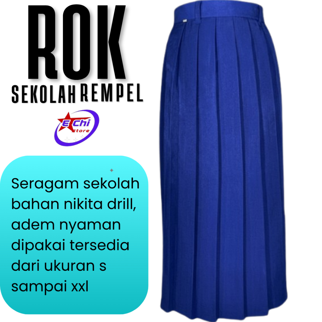 ROK SMP SMA REMPEL BAHAN NIKITA DRILL ADEM