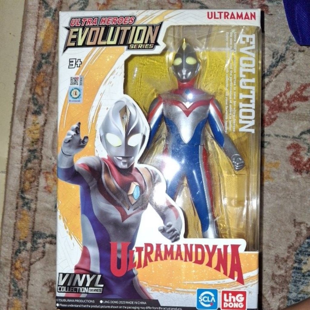 Ultra Heroes Evolution Ultraman Decker Ultraman Dyna