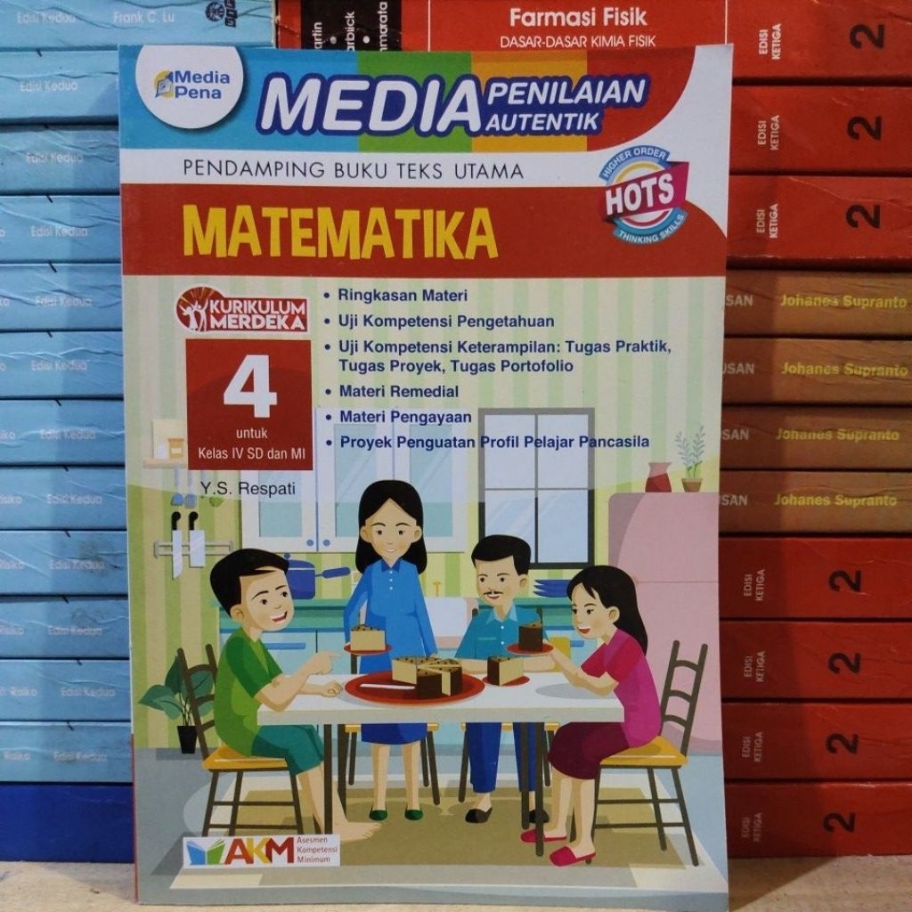 Media penilaian autentik matematika kelas 4 SD kurikulum merdeka