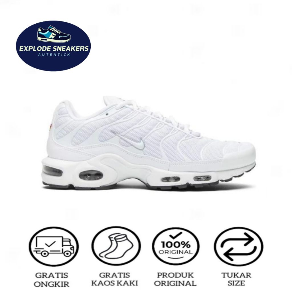 Nike Air Max Plus Tn Full White Original