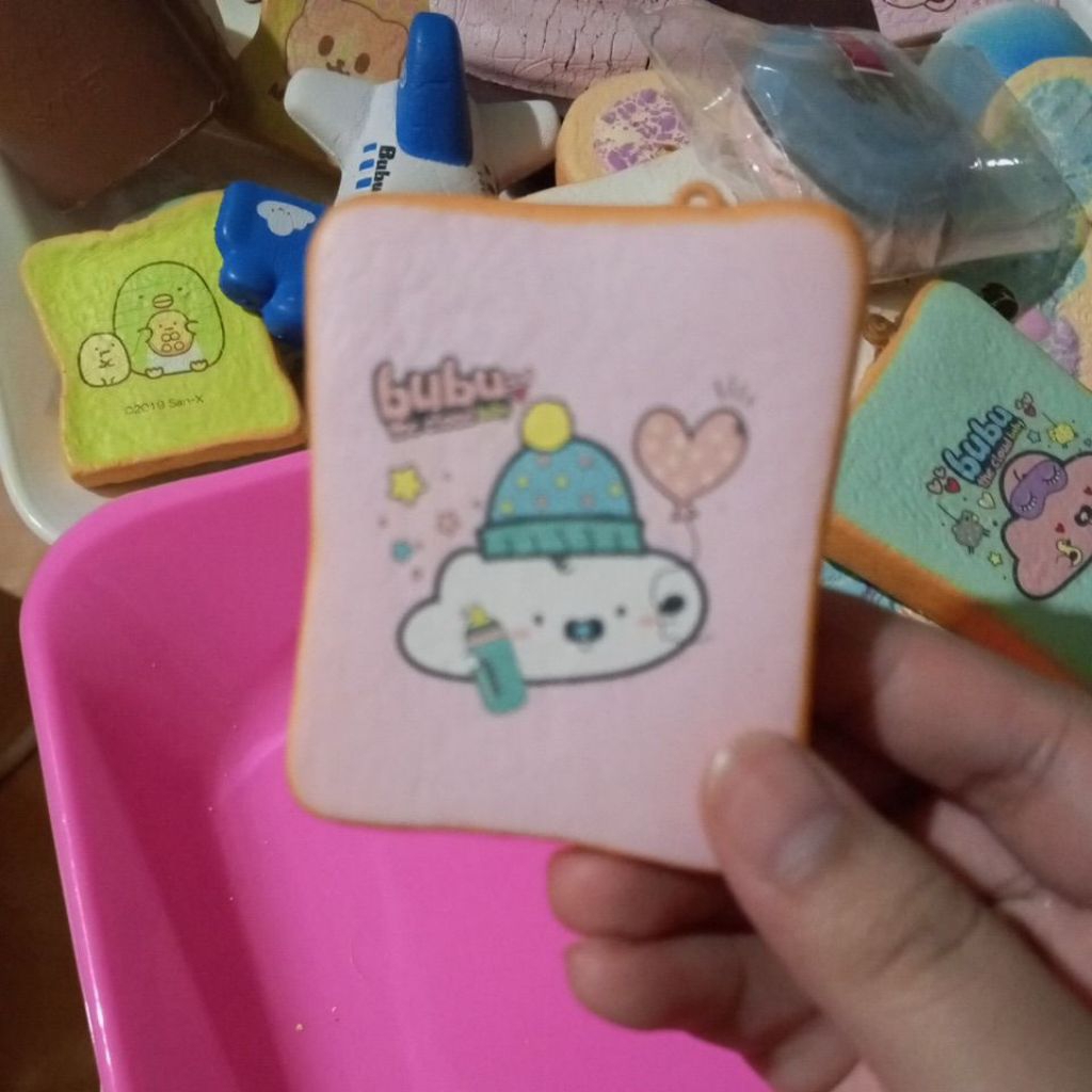 bubu toast pink