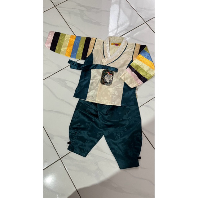HANBOK ANAK LAKI” PRELOVED usia 6-8th