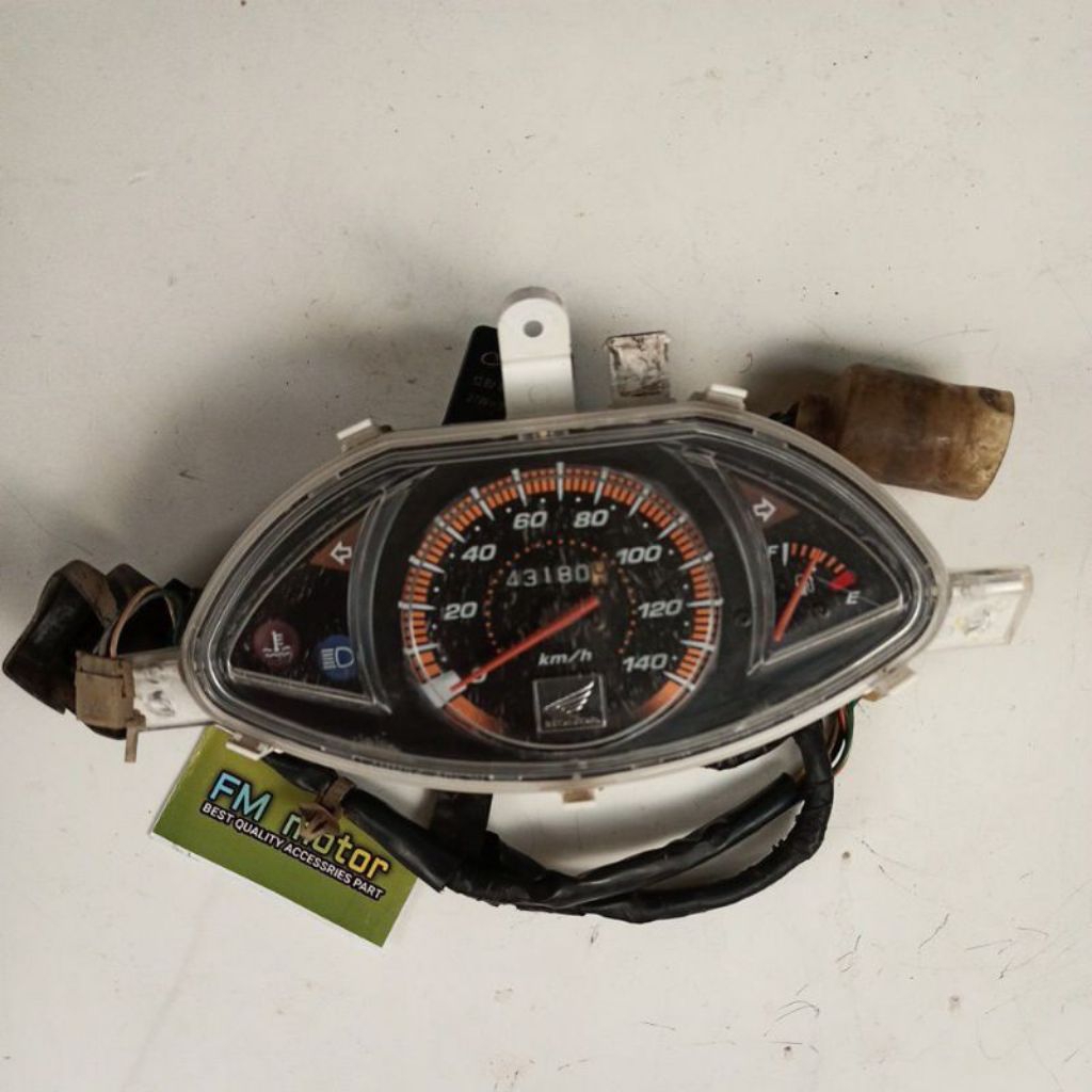 SPEEDOMETER KILOMETER HONDA VARIO 110 KARBU LAMA ORIGINAL COPOTAN MOTOR