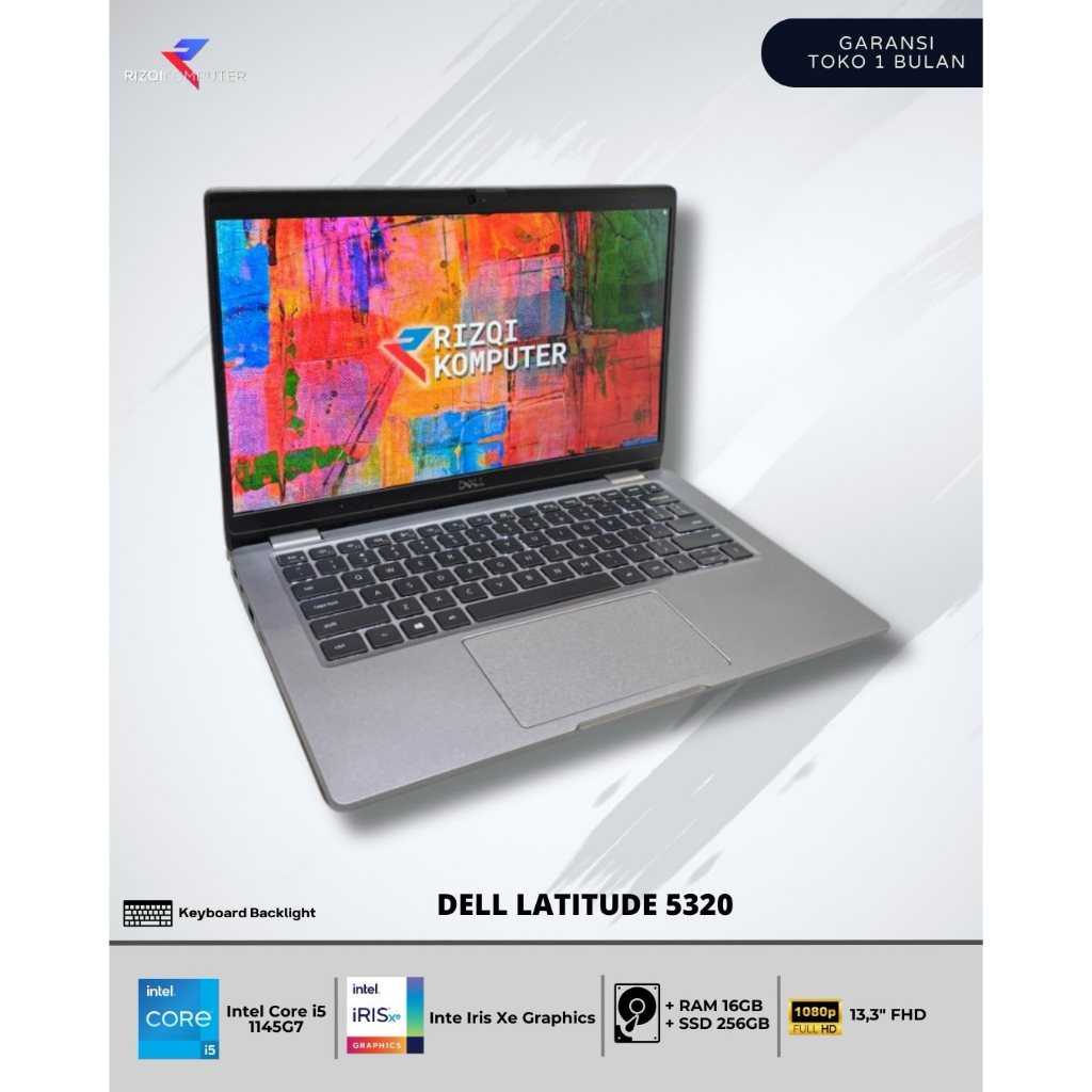 Dell Latitude 5320 Intel Core i5-1145G7 RAM 16GB SSD 256GB yos