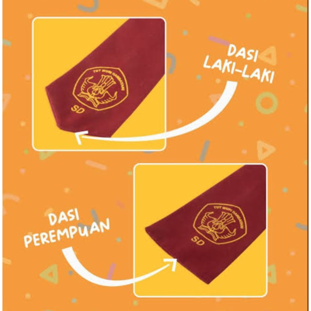 DASI, DASI SD, DASI SEKOLAH, DASI SD CEWEK, DASI SD COWOK, DASI SABLON, DASI ANAK SEKOLAH SD.