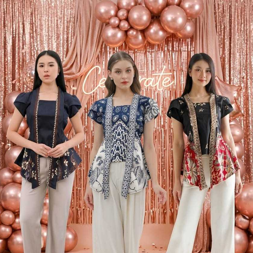 Atasan Batik Model Kebaya Modern Small Size #206