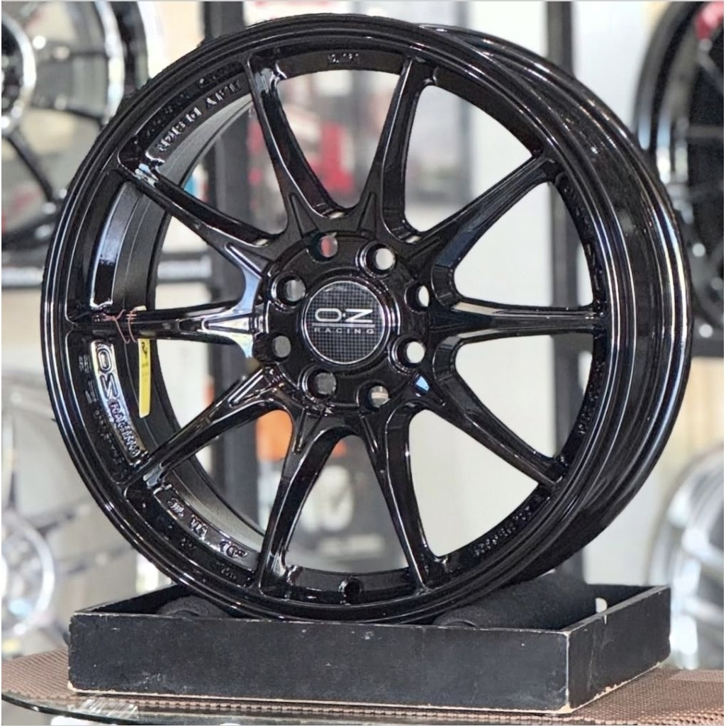 velg racing ring 16 OZ HYPER GT FLOW FORMING PCD 4X100 - 4X114,3 R16 velg mobil racing City hatchbac