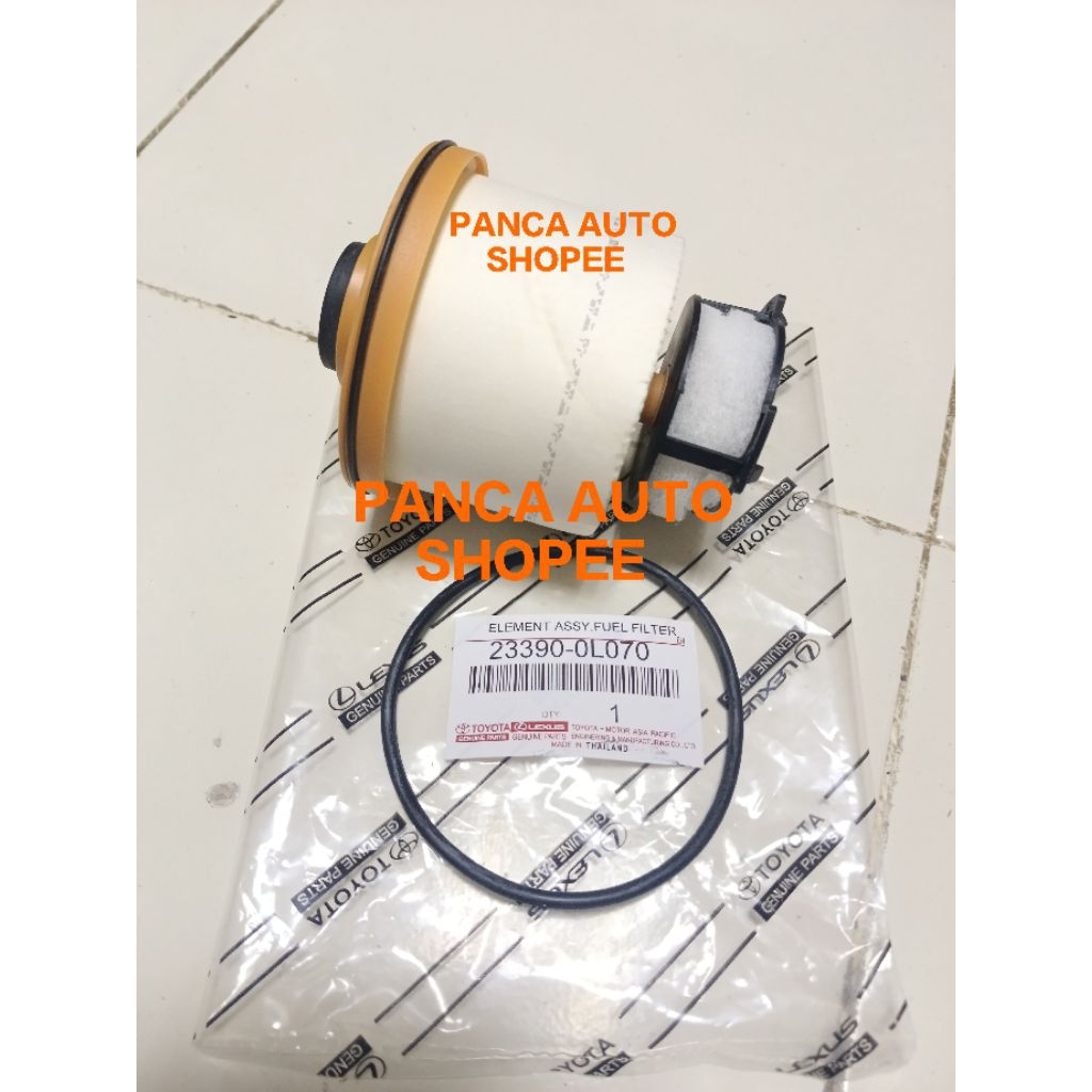 filter solar fuel filter up toyota Fortuner vrz solar ori