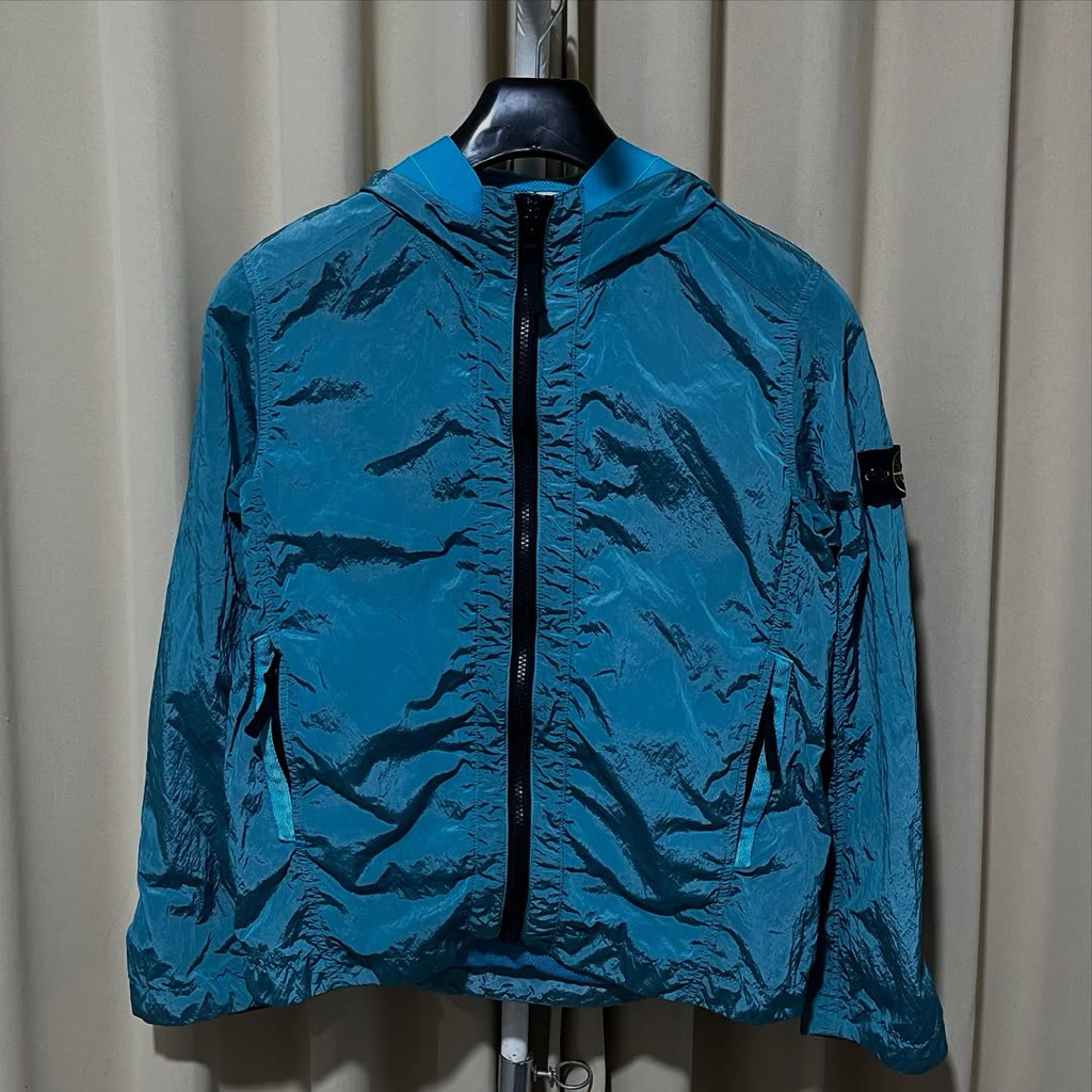 Nylon Metal Stone Island Junior Jacket