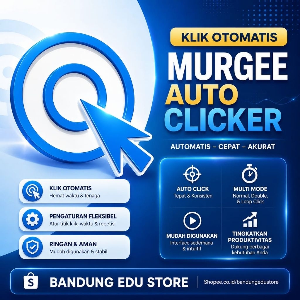 MurGee Auto Clicker Pro - Aplikasi Otomatis Klik Mouse Di Windows - Mouse Auto Kliker