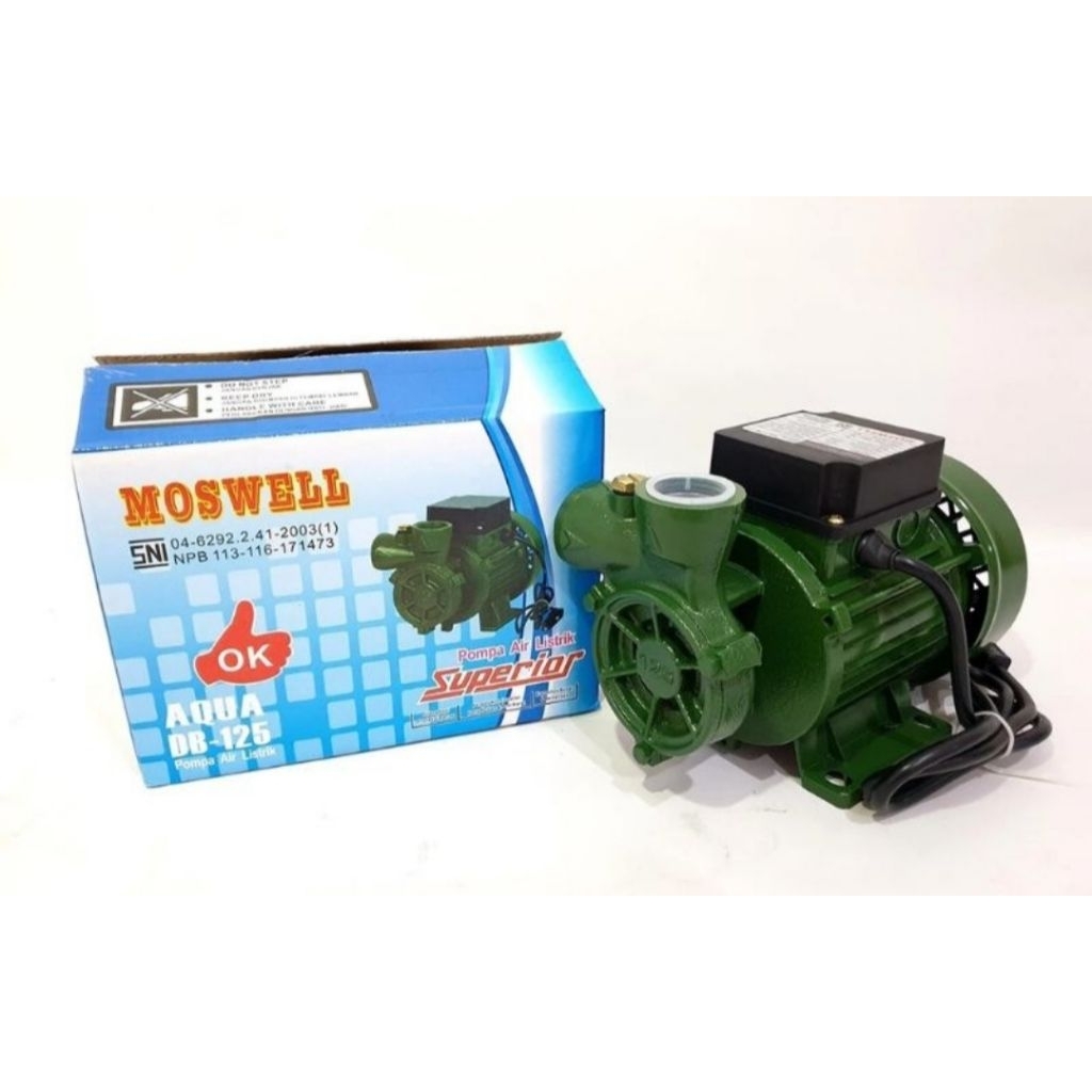 POMPA AIR MOSWEL DB 125 NON OTOMATIS