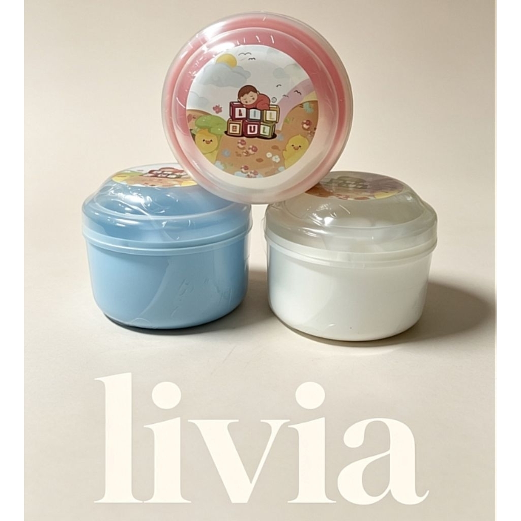Tempat Bedak Bayi Lilbul-Tempat Bedak Bayi isi 1-Tempat bedak Bayi