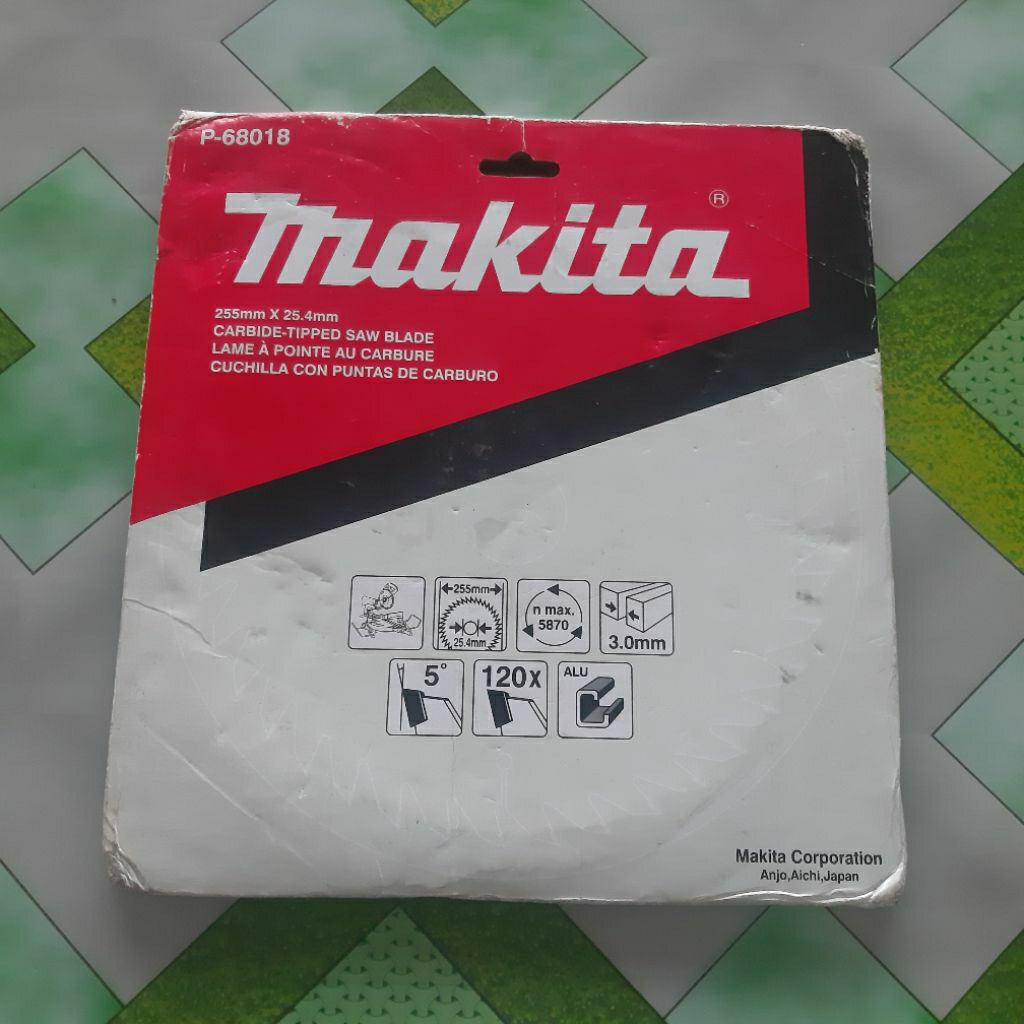 Mata Gergaji Aluminium 10in Makita P-68018