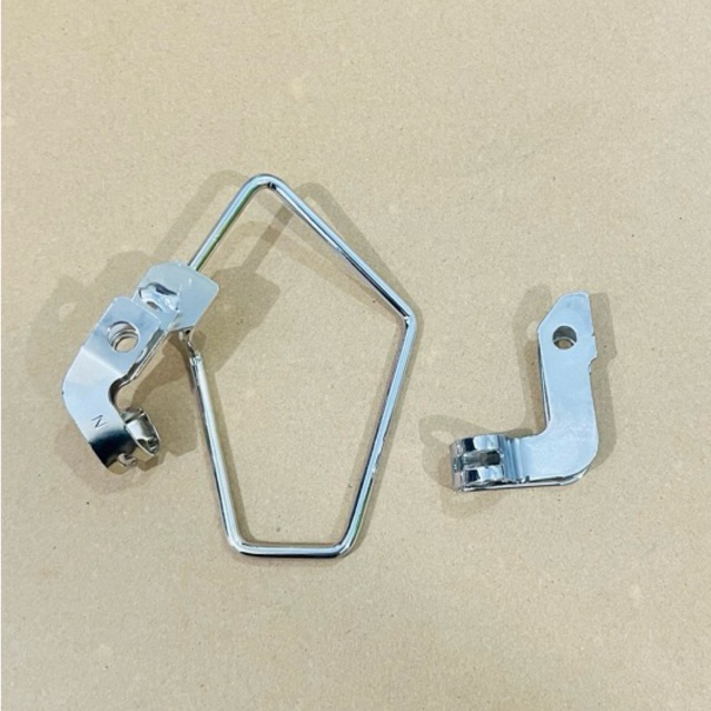 Bracket selang rem depan beat scoppy genio chrome clamp selang rem depan beat chrome