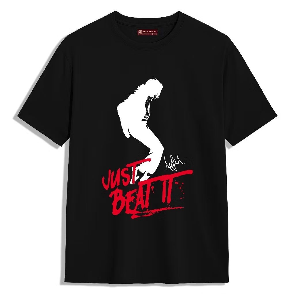 Kaos MICHAEL JACKSON - Kaos Pria Kain Katun Premium Cotton Combed 24s