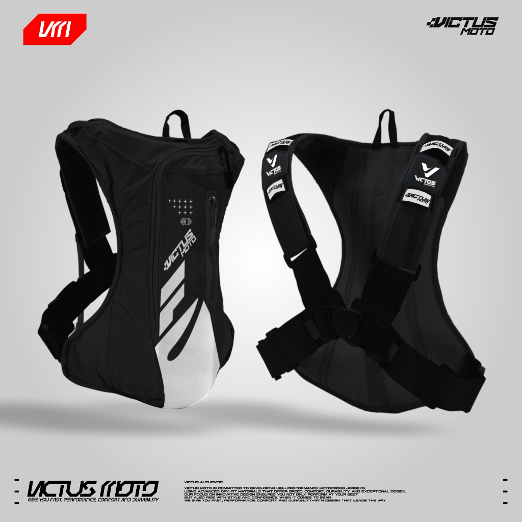 Tas Hydropack / Tas Hydrobag Enduro Trail Adventure Victus Velaura Black