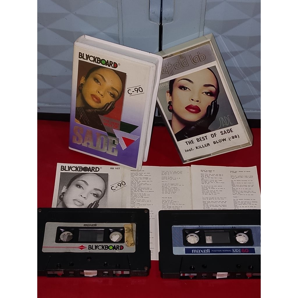 Kaset Pita The Best Sade Jual Paket 2 Kaset