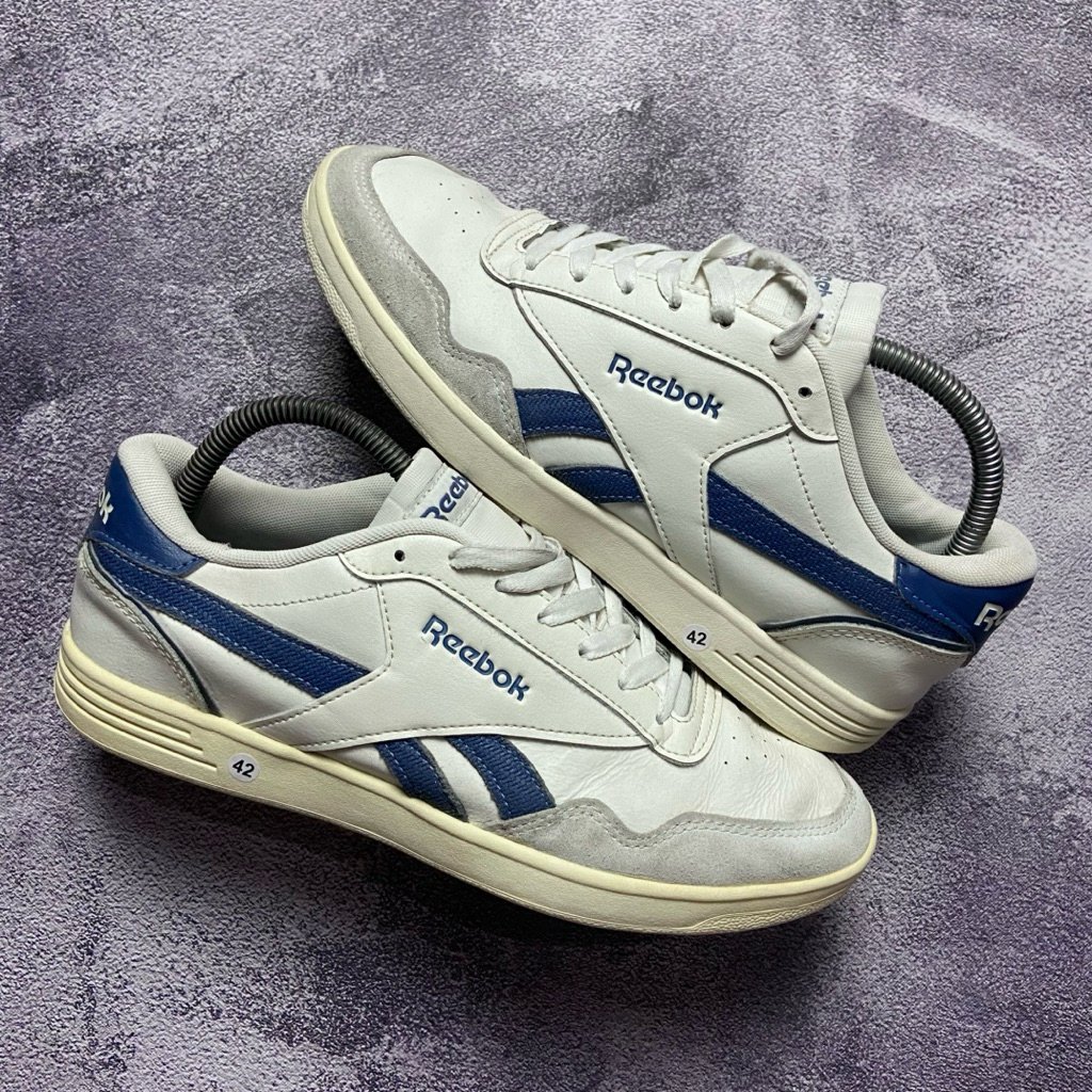 [Size 42] Reebok Royal Techque Creamy Sneakers Blue (FZ0428) Second Original Kondisi Mulus Nominus S