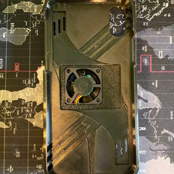 Case Cooler Fan V1 Poco Badeve Cooling Phone Pendingin Penyejuk HP Gaming
