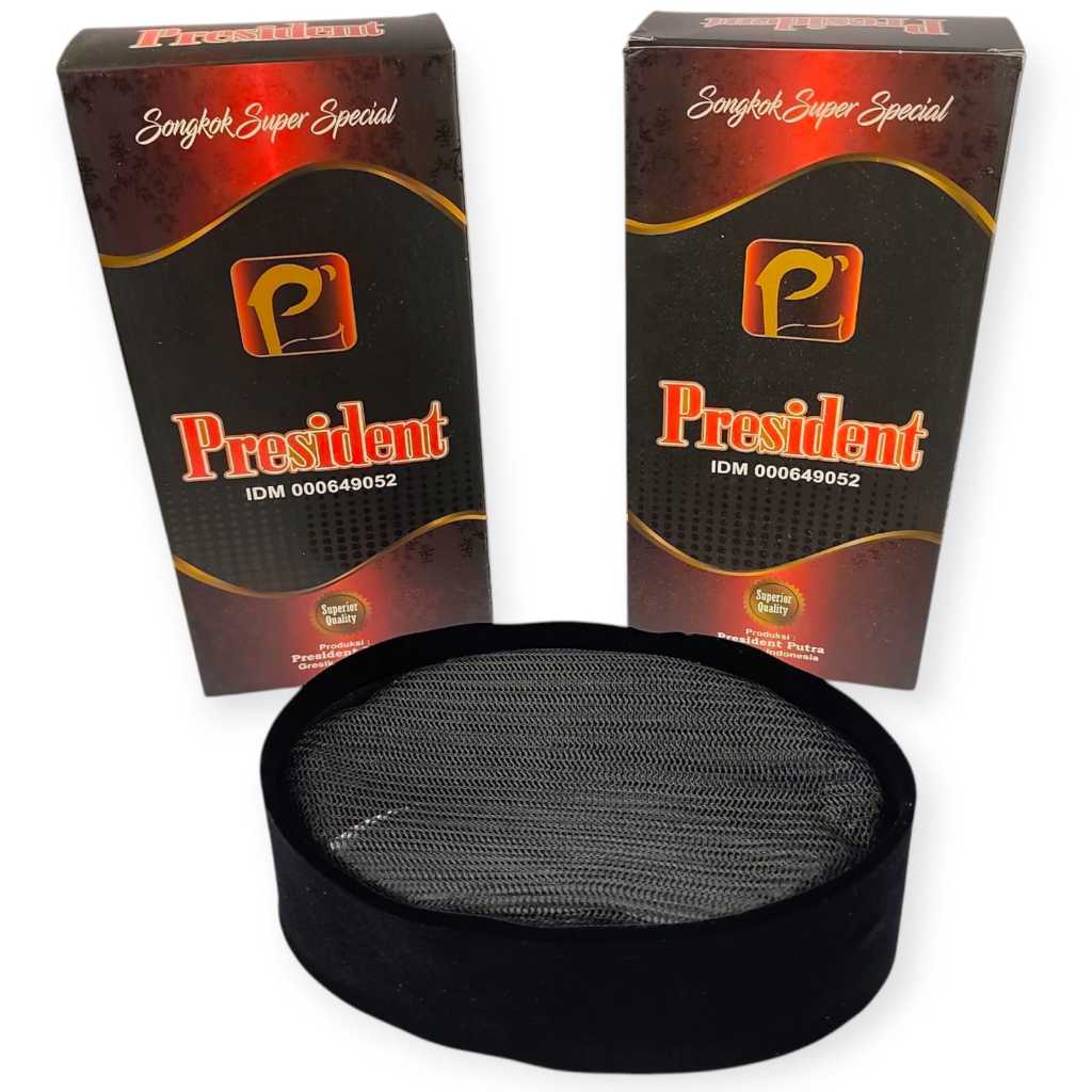 PRESIDENT Songkok Full AC Super Special / Songkok President Tipe Tertinggi Full AC