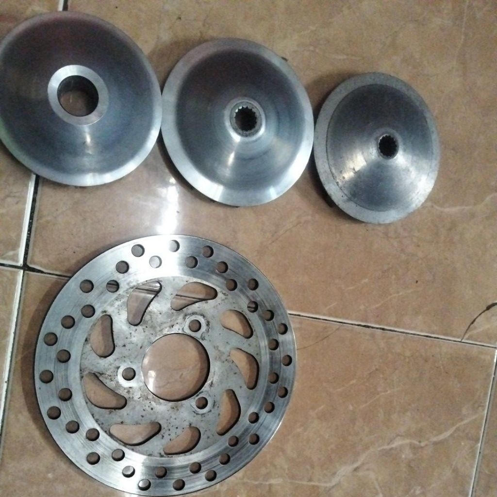 pully depan+piringan Mio j
