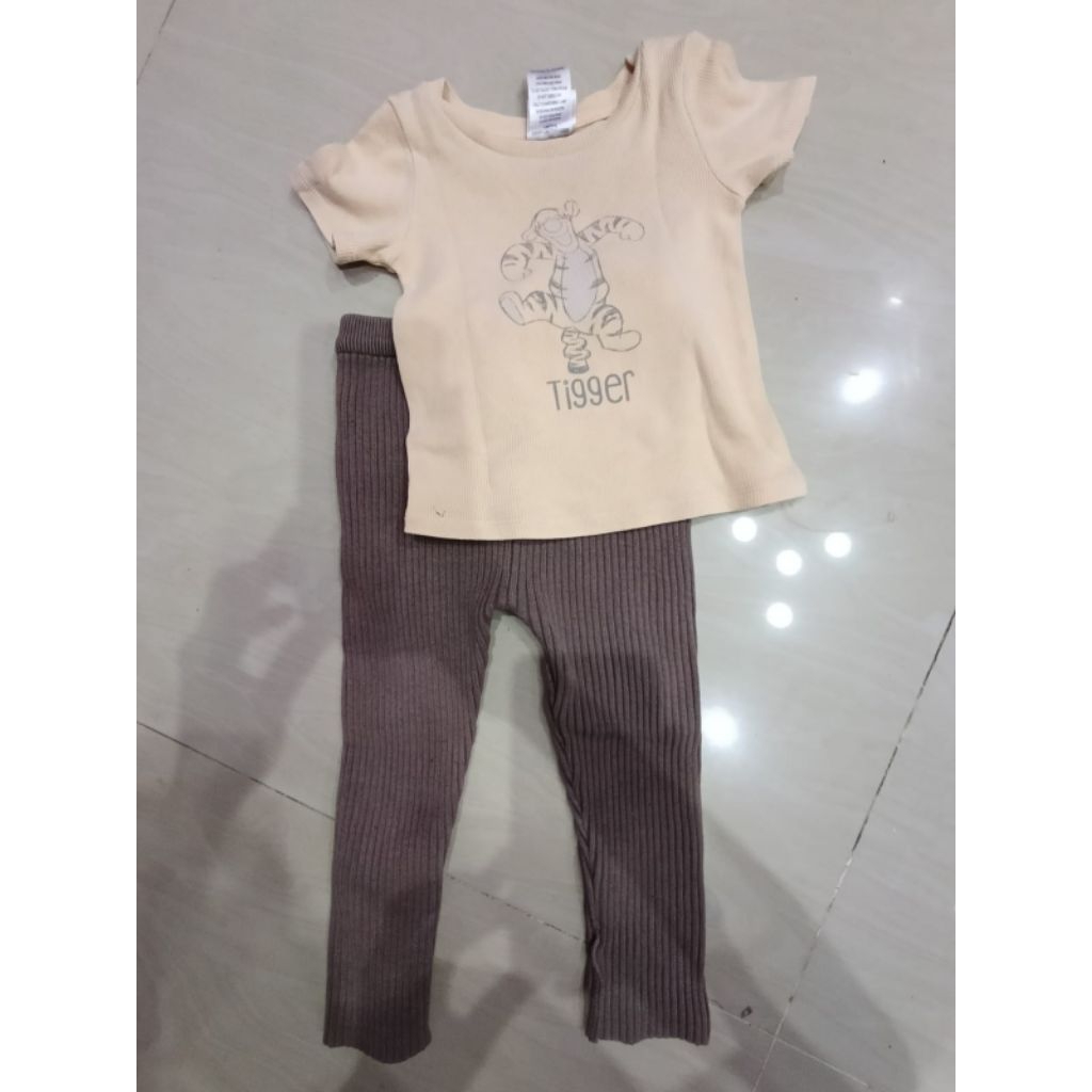 Oneset Knitt Disnoy 6-12M
