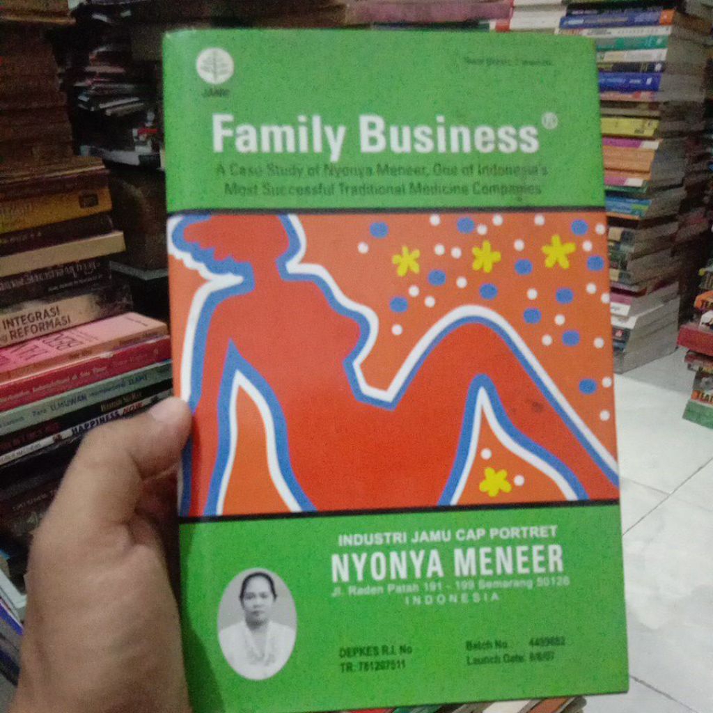 family business - industri jamu cap potret nyonya meneer