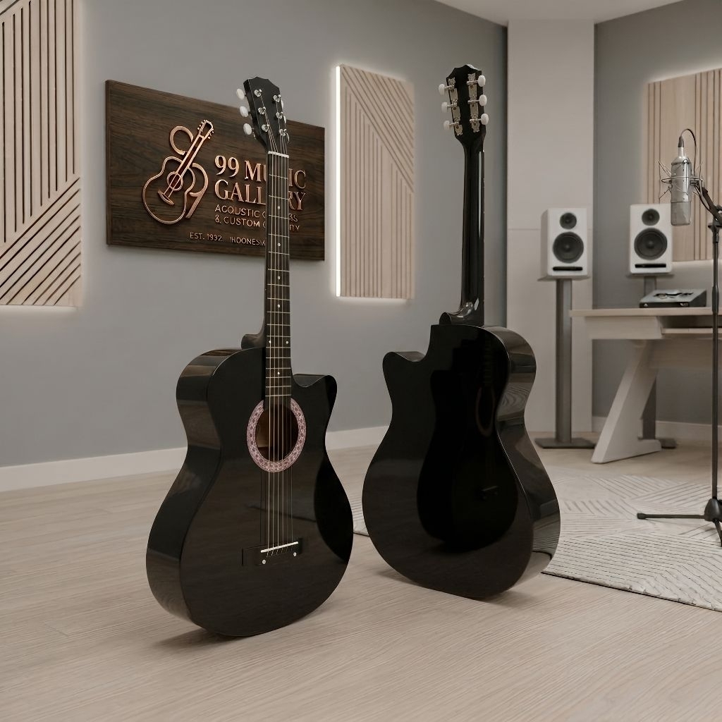 Gitar Akustik Yamaha FG225 Custo Senar Srting high quality