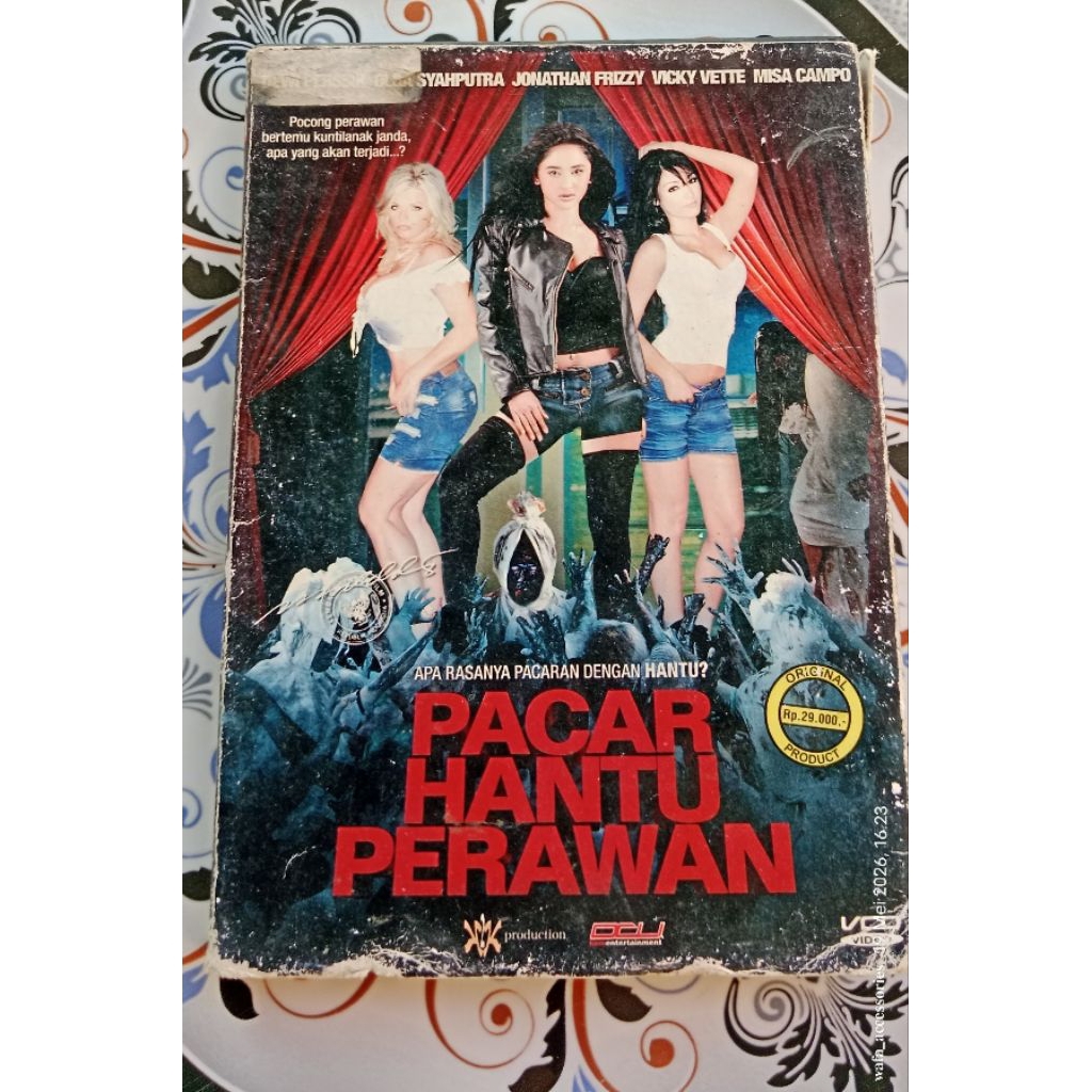 KASET VCD DVD BEKAS PEMAKAIAN 2 DISC