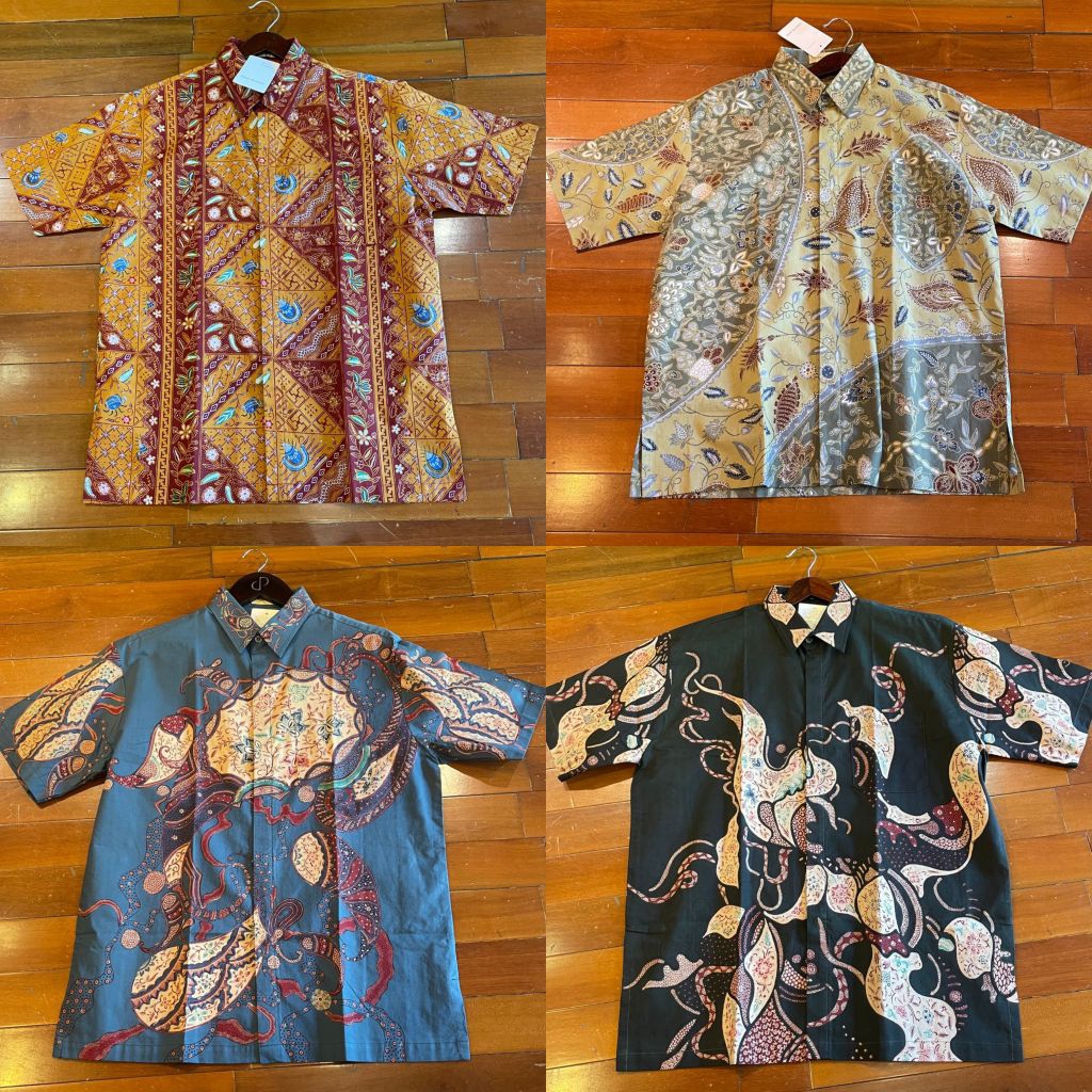 Hem Batik Katun Pria by Dian Pelangi LIMITED EDITION Baju Atasan Kemeja Outfit Kerja Kantor Pesta Ko