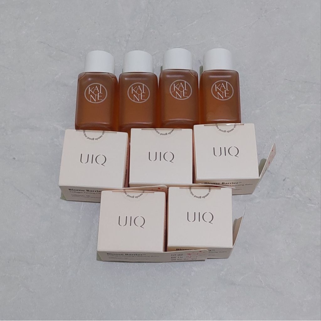 Kaine Kombu Balancing Ampoule Toner 30ml | UIQ Cleansing Balm 10gr