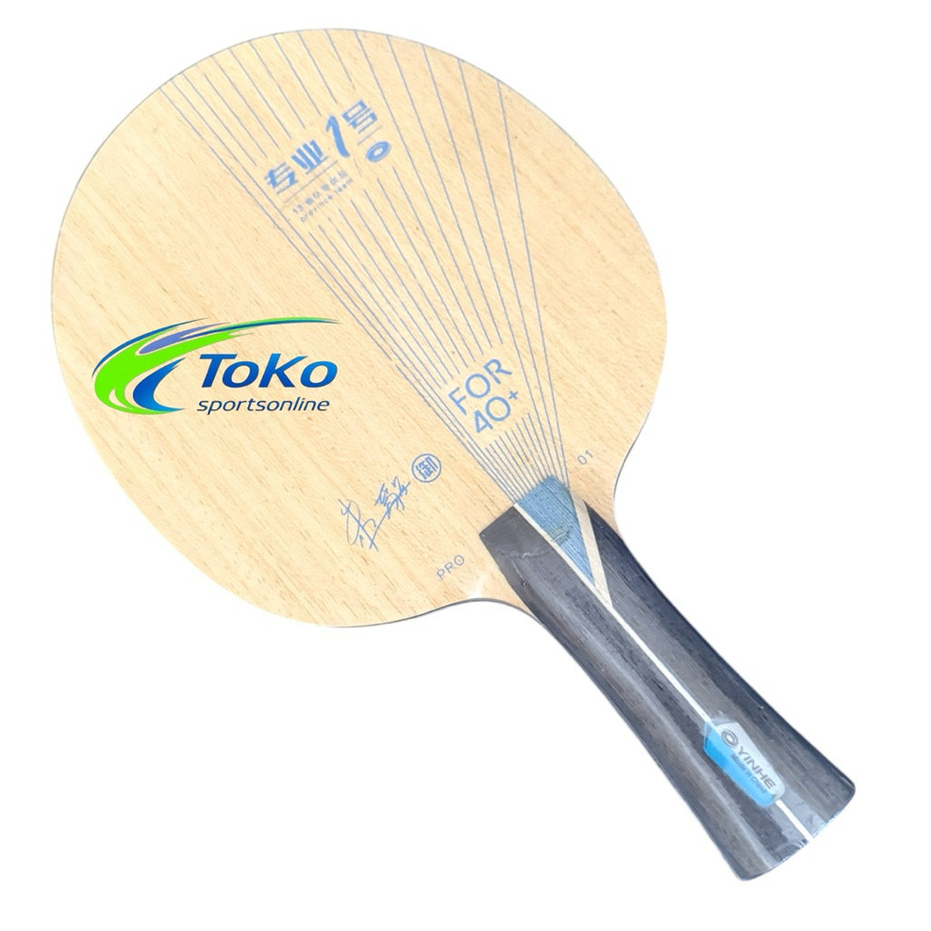 Yinhe pro 01 ALC blade kayu bet pingpong pro 01 handle FL