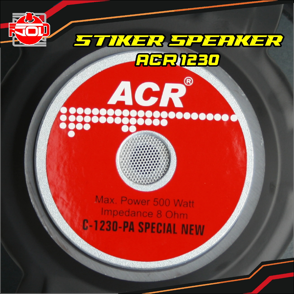Stiker Speaker ACR C-1230 SPECIAL NEW