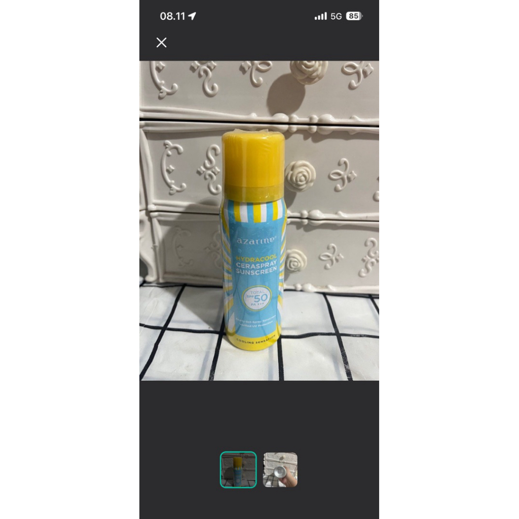azarine ceraspray sunscreen spray