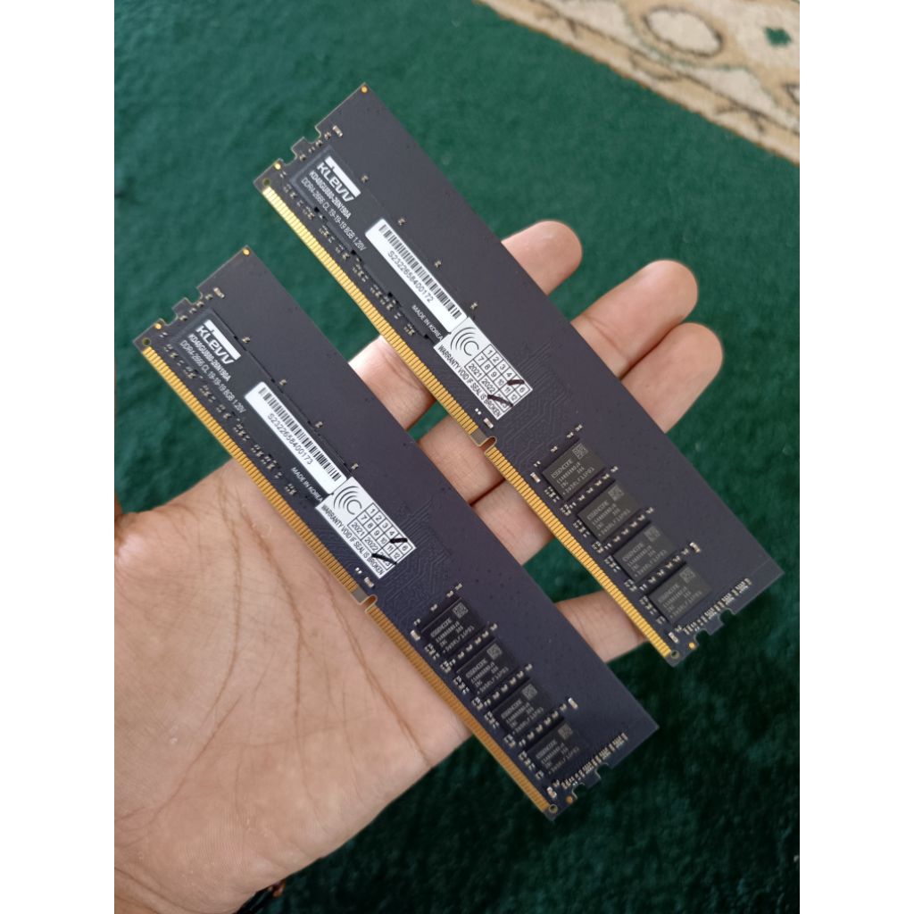 RAM DDR4 16gb (8x2) Klevv 2666mhz