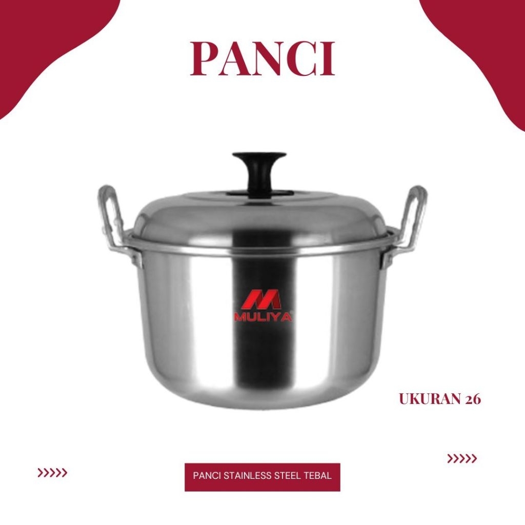 Panci Aluminium MULIYA TEBAL
