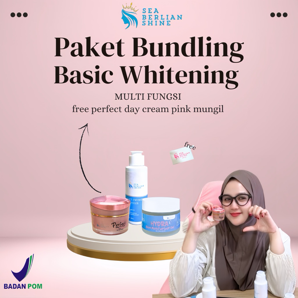 SeaBerlianShineBasicSkincareLengkap