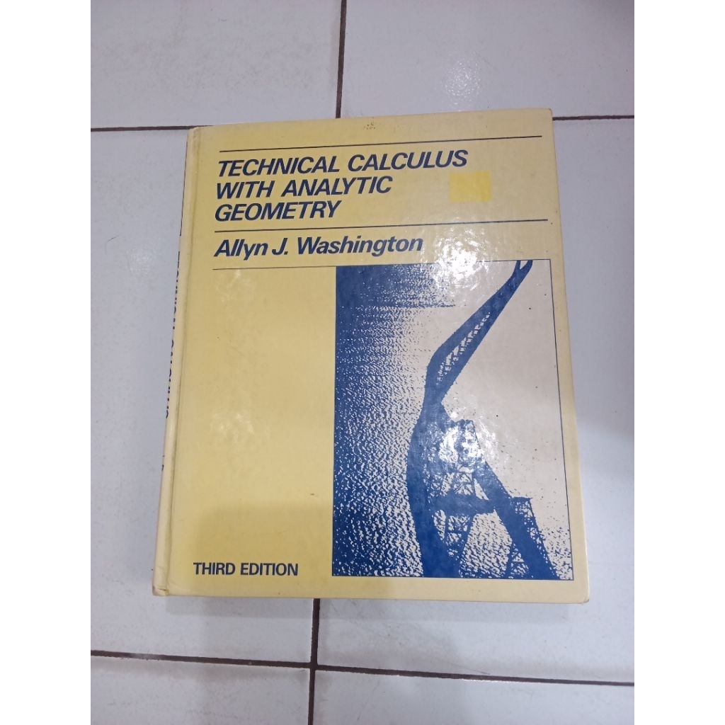 technical calculus with analytic geometry