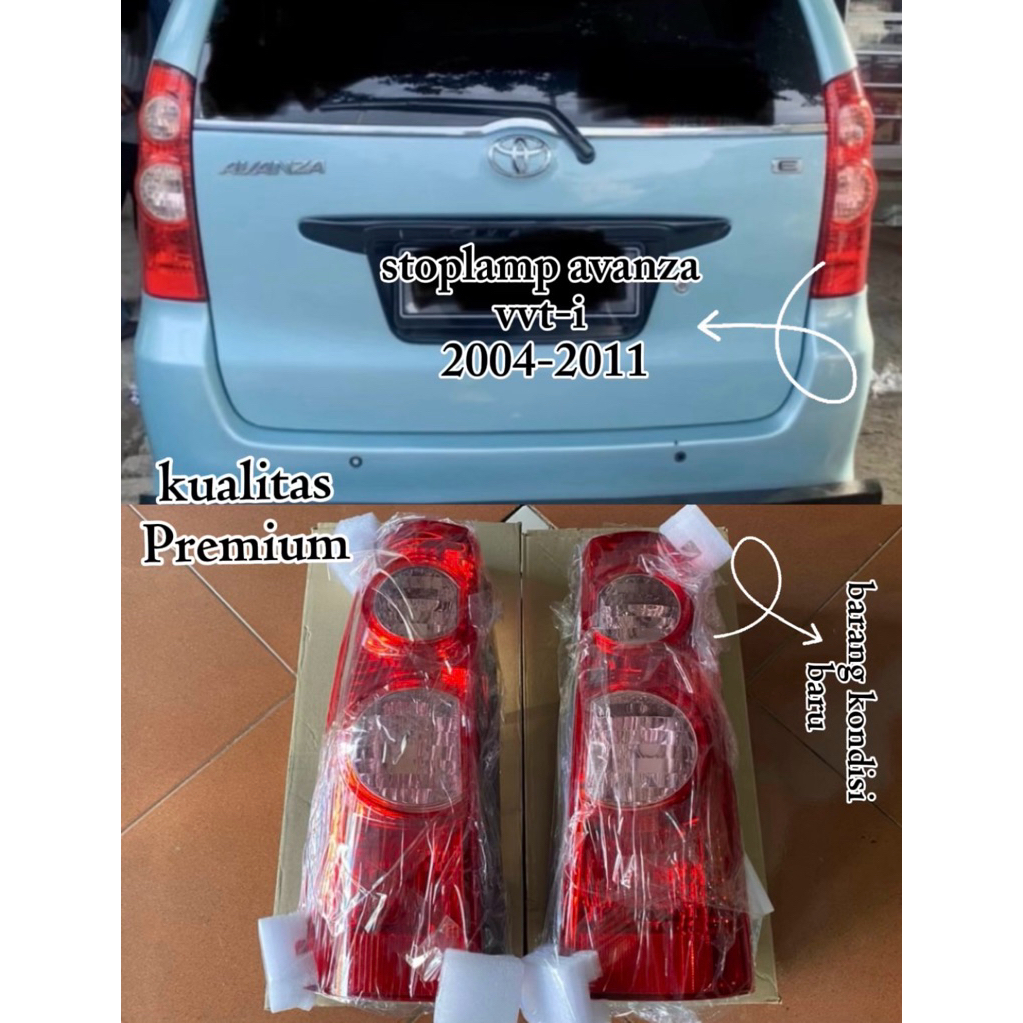 Stoplamp/Lampu Stop Belakang Avanza/Xenia VVTI 2004-2011