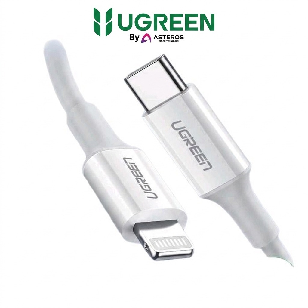 Ugreen USB C to Lightning Cable 18Watt Power Delivery 1m *white-10493