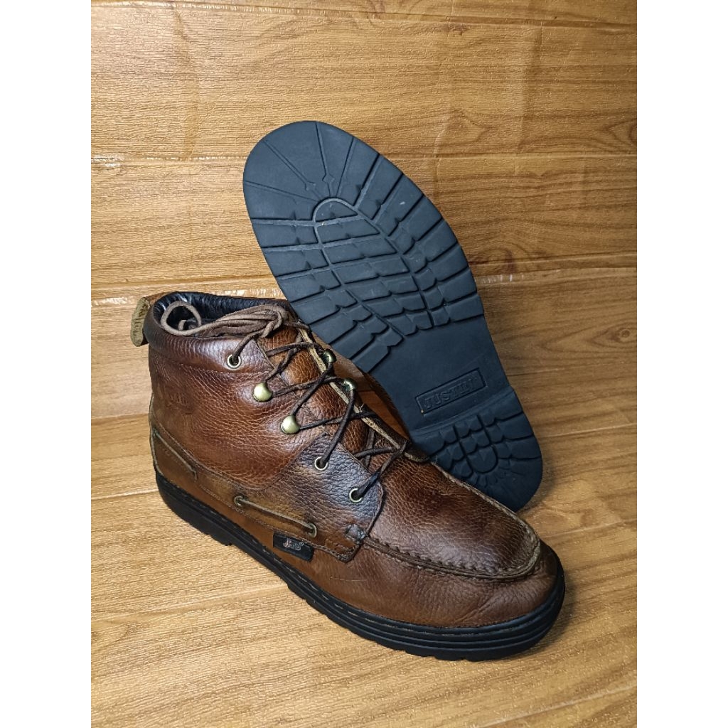 Sepatu Kulit JUSTIN Size 46