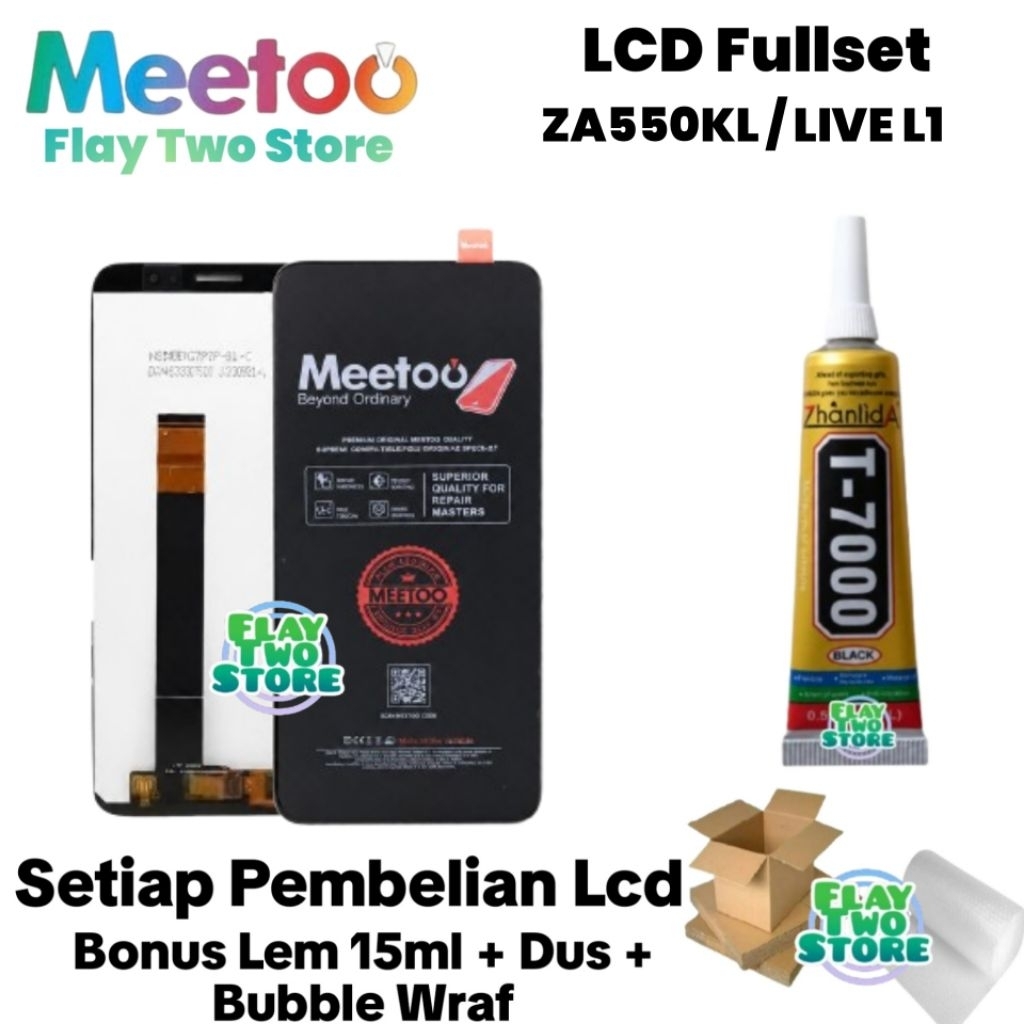 Lcd + Touchscreen Asus Zenfone Live L1 / ZA550KL Lcd Meetoo Fullset