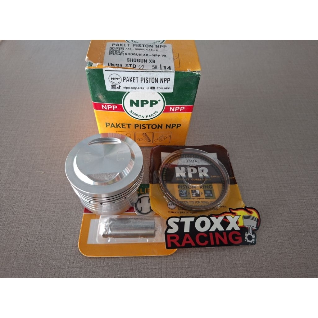 PISTON NPP SHOGUN XB 58 59 PEN 14 seher pin