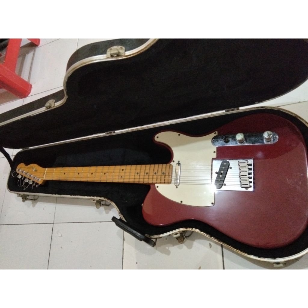 Fender American Standard Telecaster USA 1995 Original (Crimson Red Metallic)