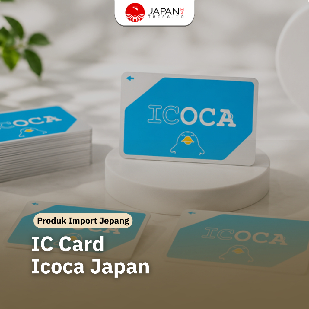 ICOCA Card Jepang – Kartu Transport & Belanja